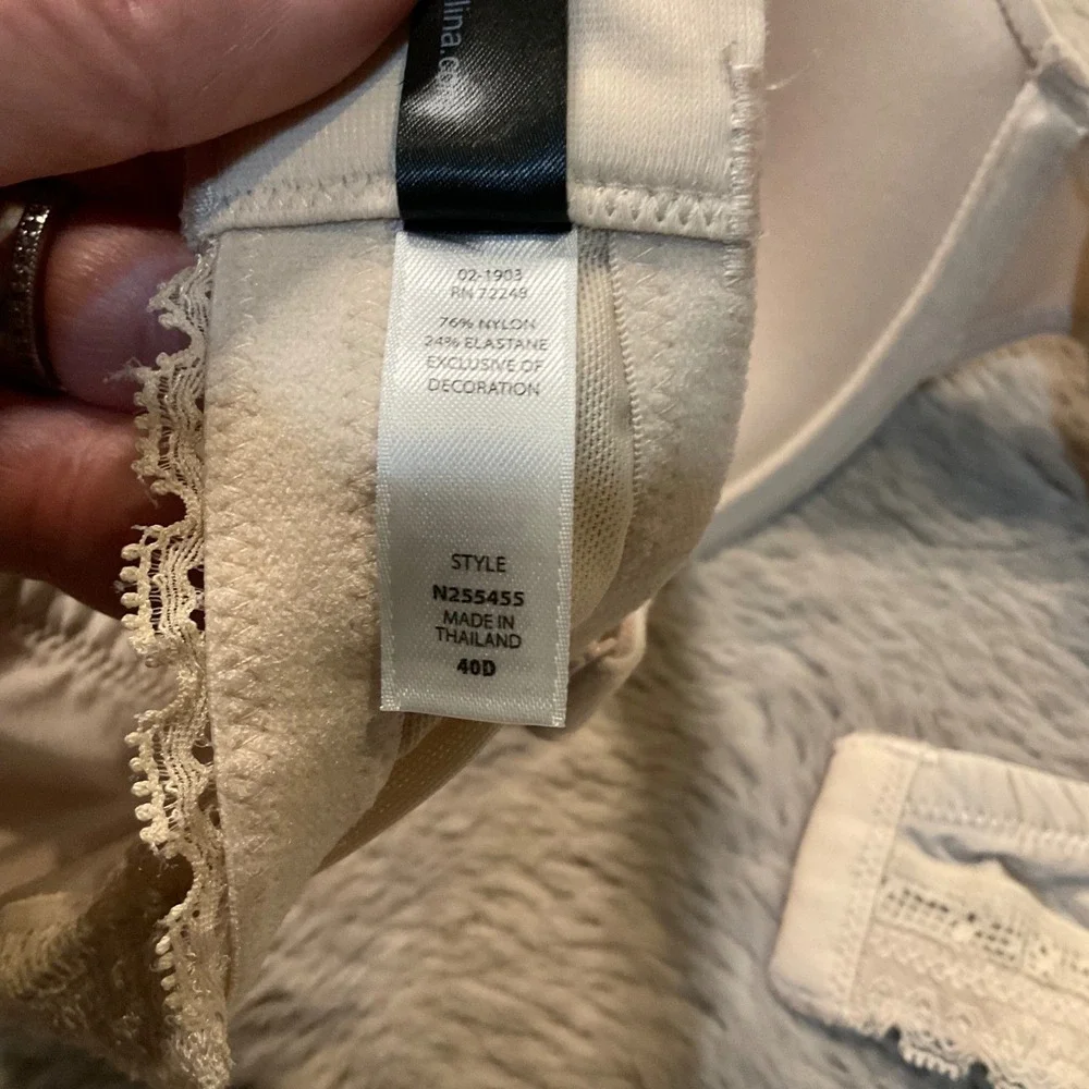 Felina‎ Bra 40D Gorgeous Contour Underwire Beige 255455 Womens
